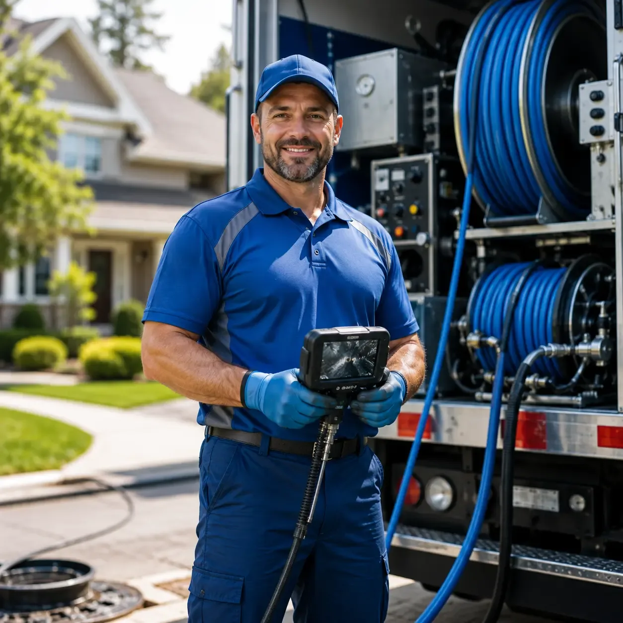 Local outdoor drain cleaning specialists in Nuremberg, PA